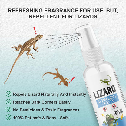 Powerful Lizard Repellent Spray